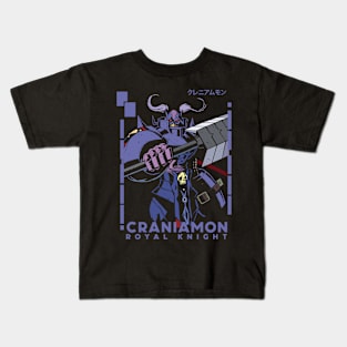 digimon royal knigh craniamon Kids T-Shirt